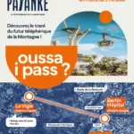 Visuel CINOR du projet de téléphérique PAYANKE à Saint-Denis, avec le tracé entre Bellepierre Bertin–Hôpital, près du CHU, et La Vigie à La Montagne.